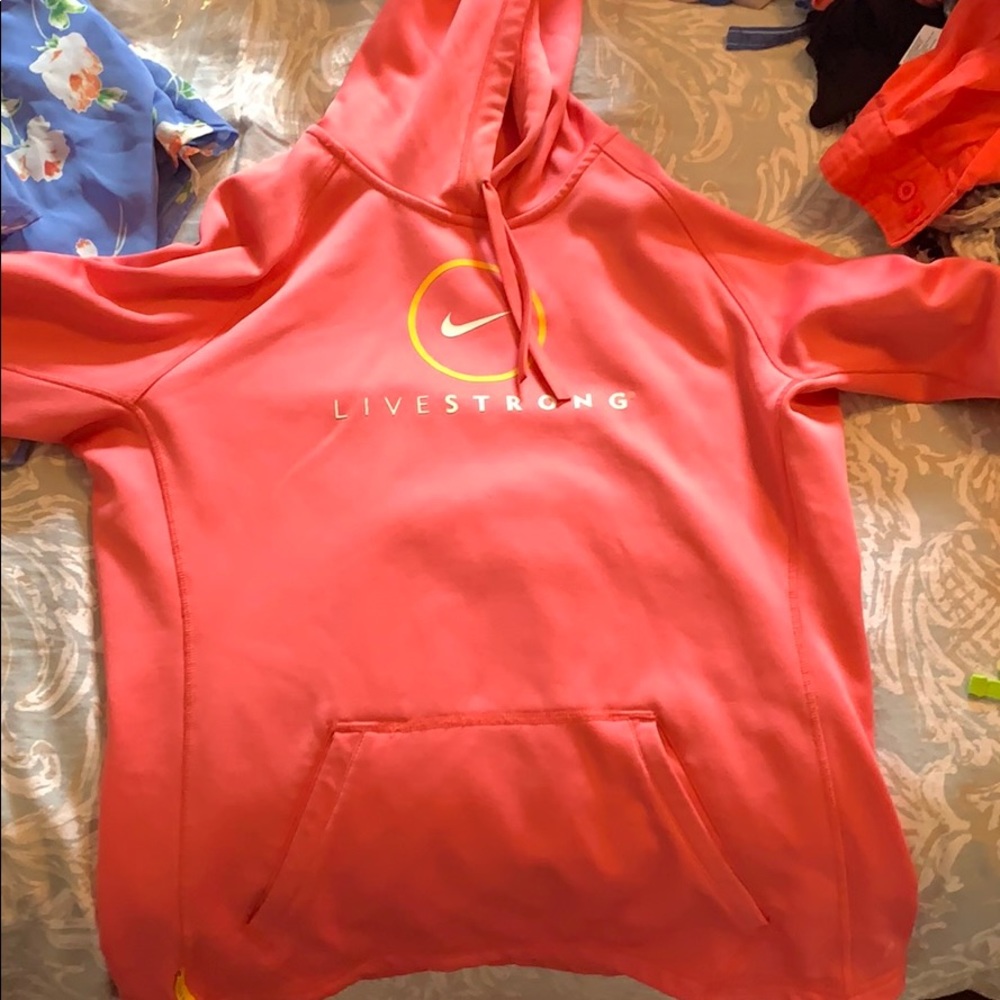 Livestrong hot pink Nike Jacket